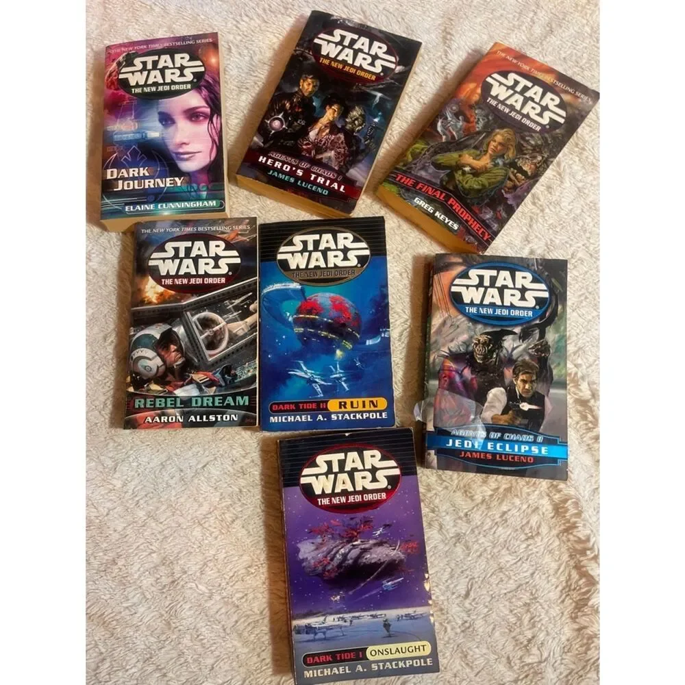 Star Wars the new Jedi order Paperback Set